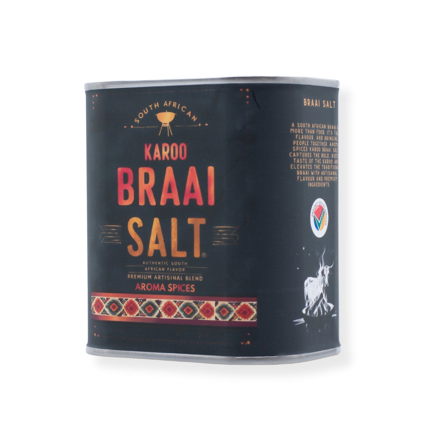 Aroma Spices Karoo Braai Salt – Gourmet All-in-One Rub Tin