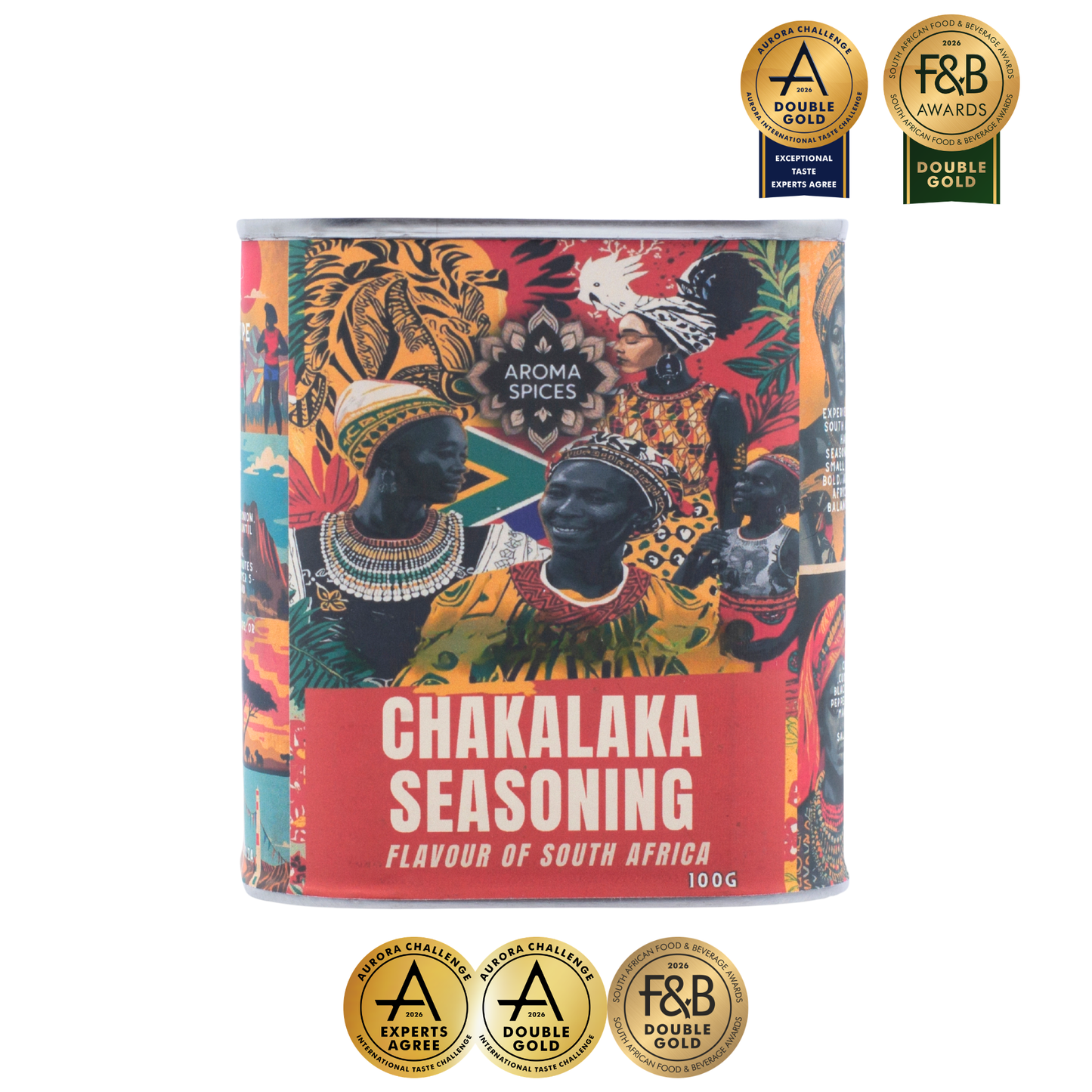 Aroma Spices Chakalaka Seasoning– Premium Spice Tin