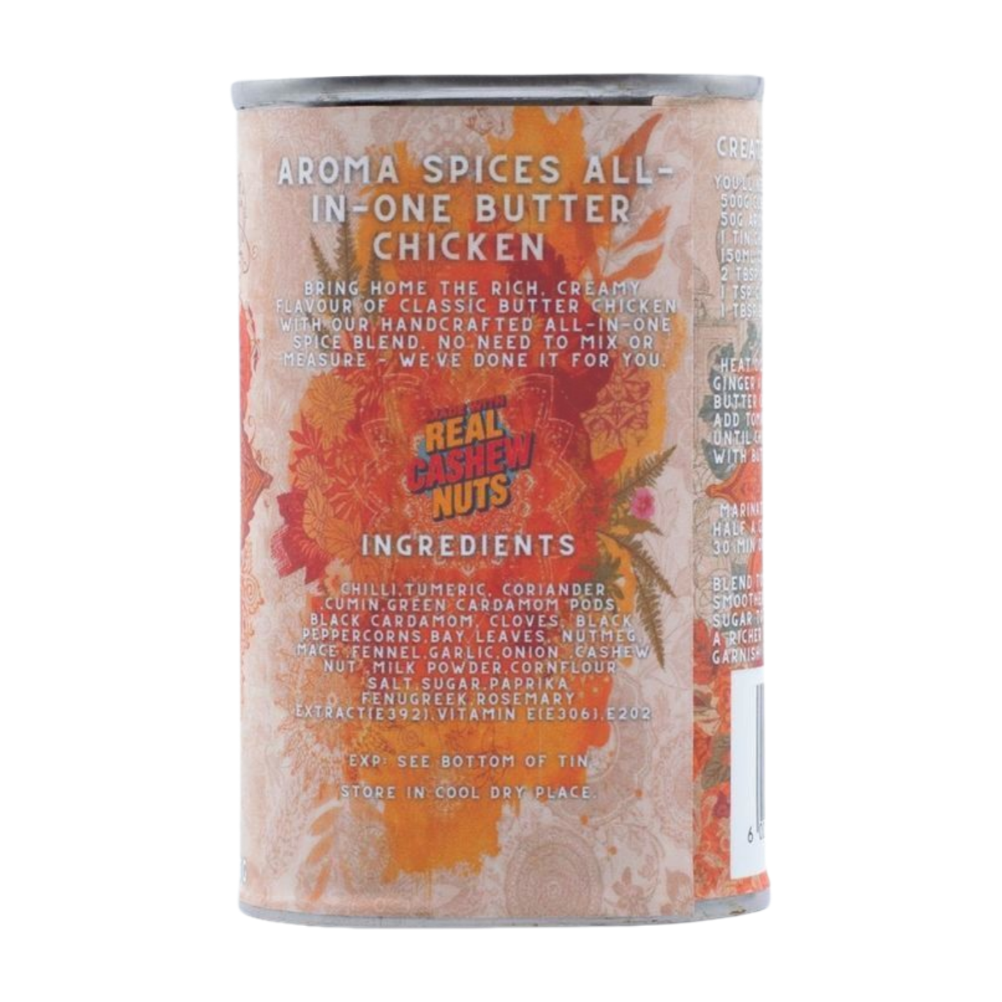 Aroma Spices Signature Butter Chicken Masala – Premium Spice Tin