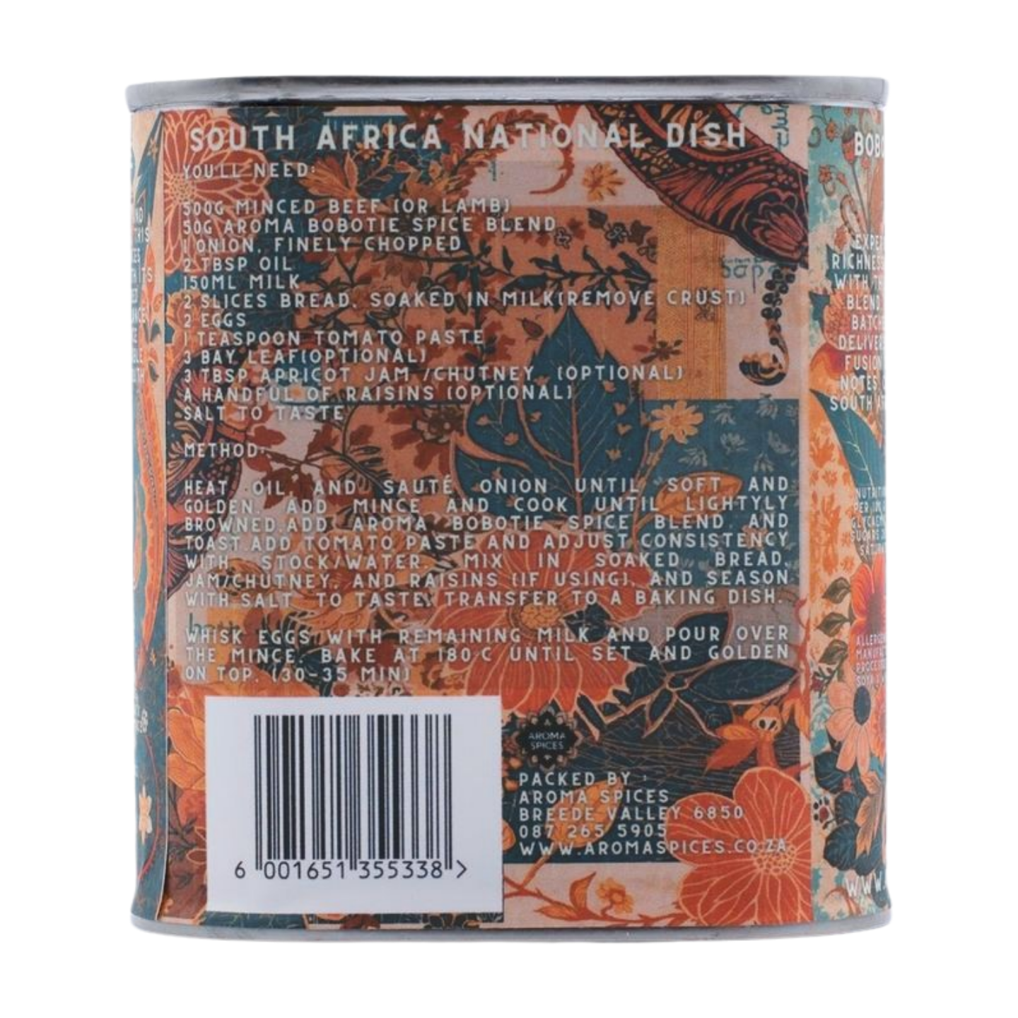 Aroma Spices -  South African Bobotie Spice