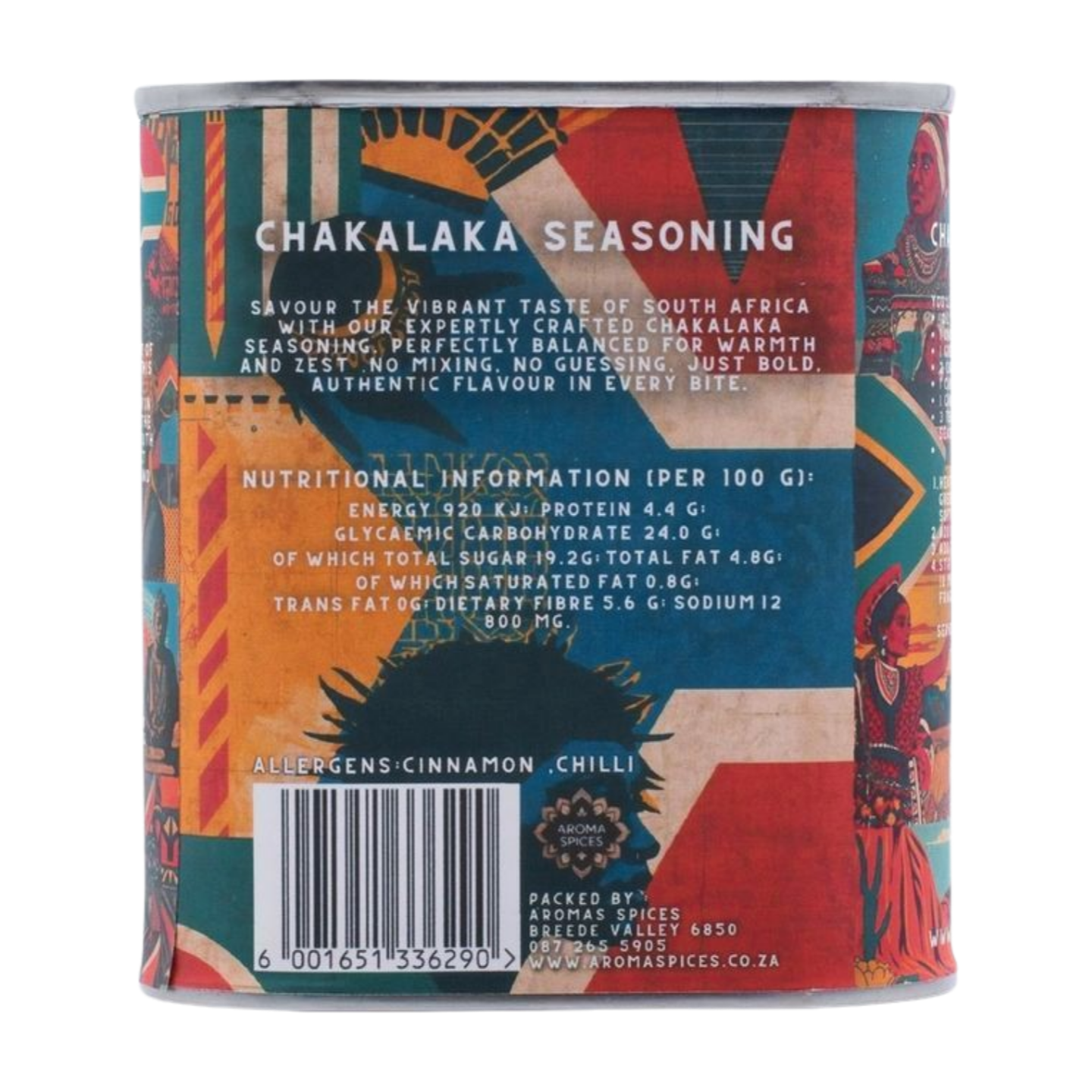 Aroma Spices Chakalaka Seasoning– Premium Spice Tin
