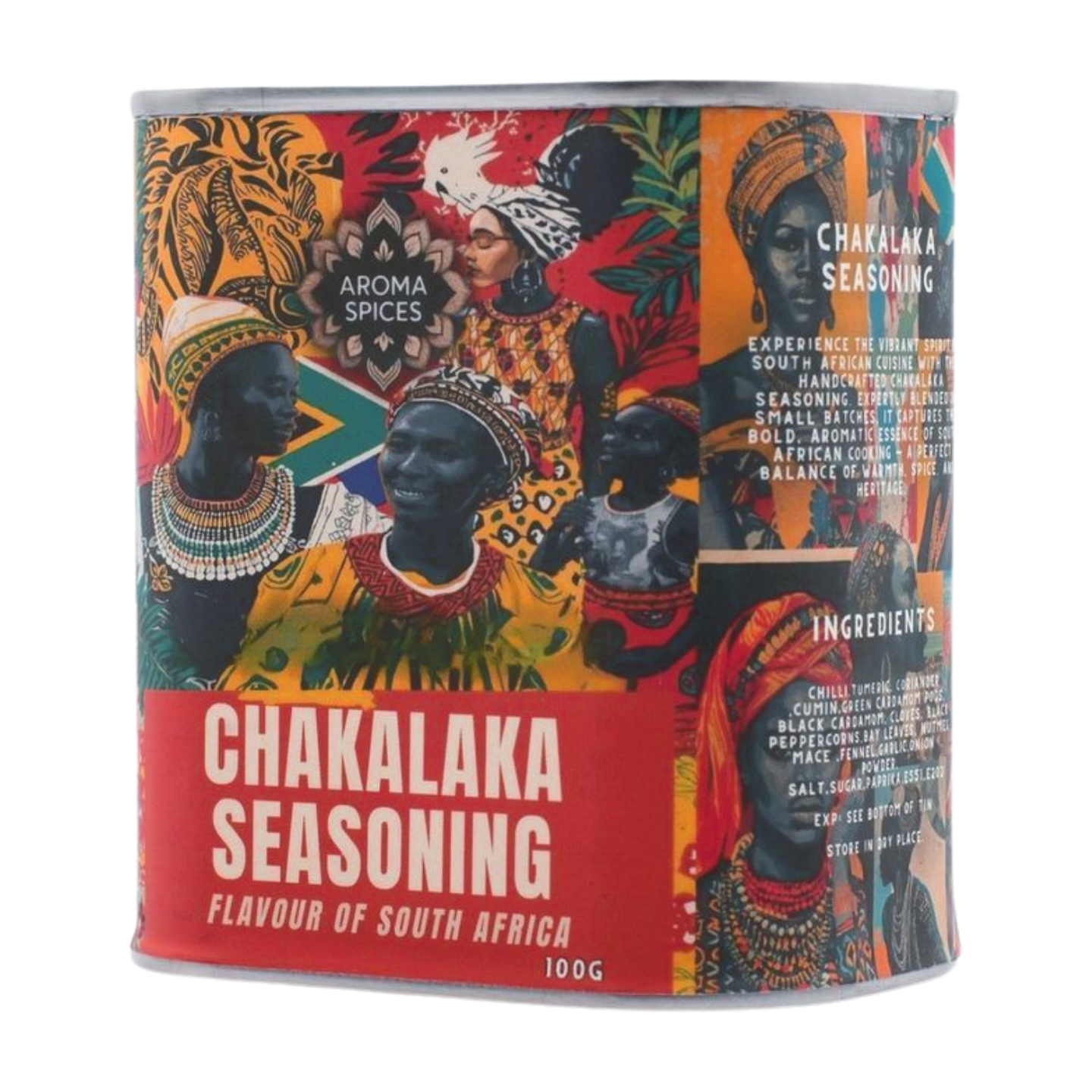 Aroma Spices Chakalaka Seasoning– Premium Spice Tin